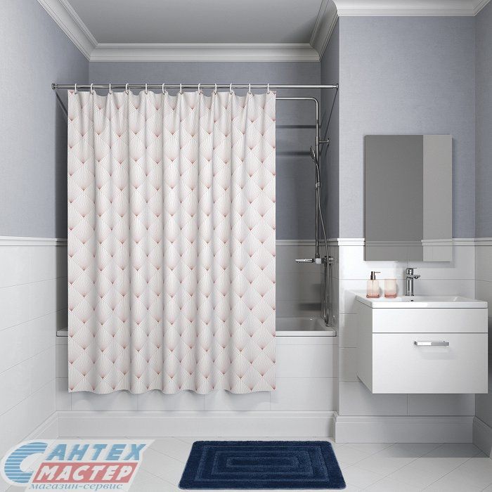 Шторка Iddis для ванной комнаты Basic 200х180 B46P218i11