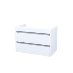 Тумба под раковину IDDIS Zodiac X, 784х441х542 мм, подвесная, 2 выдвижных ящика, ЛДСП, цвет белый, система плавного закрывания, прямоугольная, универсальная, в ванную комнату ZDX80W0i95