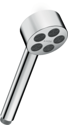 Лейка душевая Axor One EcoSmart 75 1jet, настенная, округлая, с 1 режимом, латунная, цвет хром, ручная, для душа/ванной