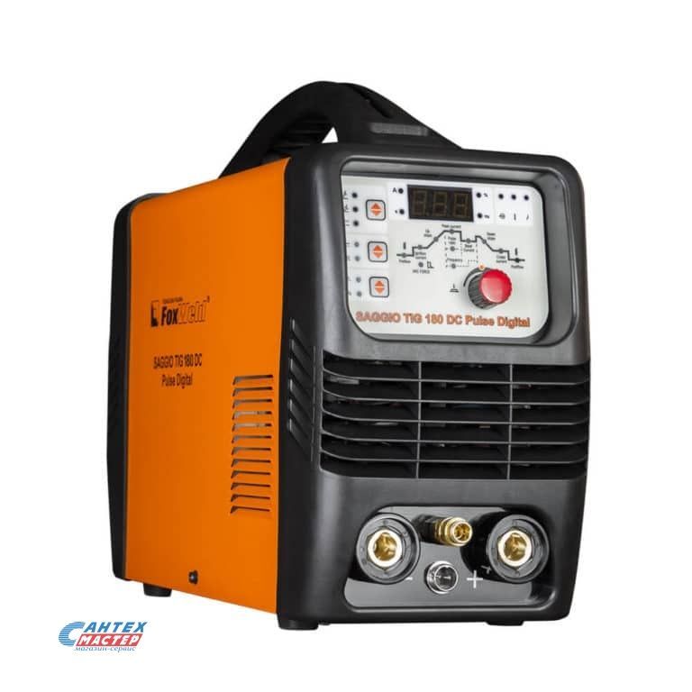 Сварочный аппарат FoxWeld аргонодуговой сварки Saggio TIG 180 DC Pulse Digital 6000