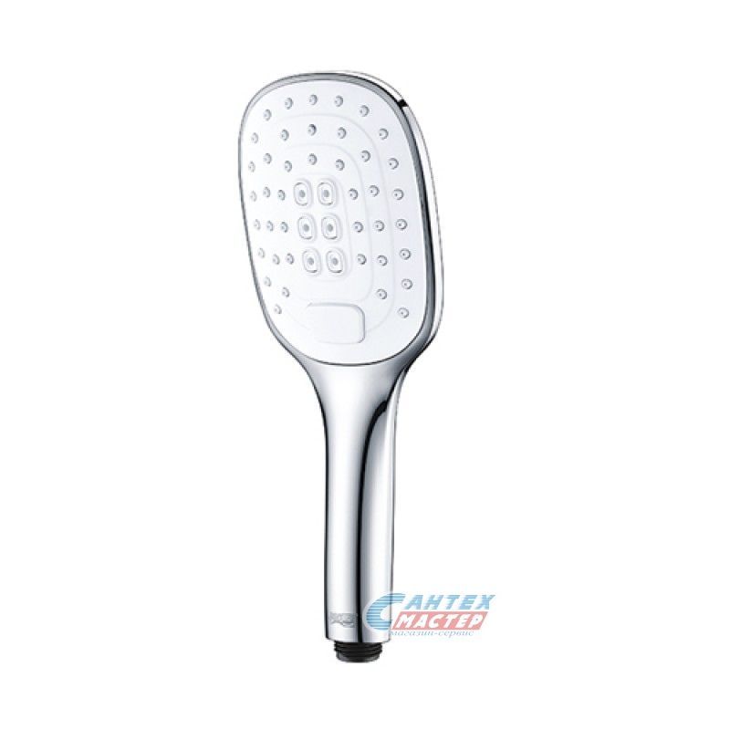 Душевая лейка Wasserkraft А062 3-функциональная хром