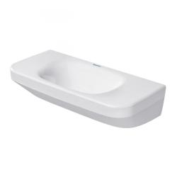 Раковина DURAVIT DuraStyle 50х22х12 см, подвесная, прямоугольная, санфарфор, цвет белый, без отверстия под смеситель, без перелива