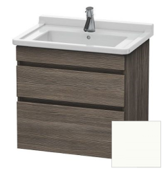 Тумба/шкафчик для консоли/столешницы Duravit DuraStyle под раковину 60х47,8х51,2 см, подвесная, ДСП, цвет: сосна терра/белый матовый, 2 выдвижных ящика, прямоугольная