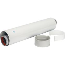 Труба коаксиальная телескопическая Stout DN60/100 500 мм элемент дымохода SCA-6010-000500