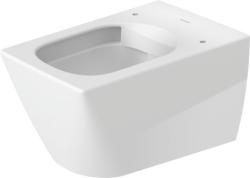 Унитаз Duravit Viu 34,5х57х36 см, подвесной, цвет белый, санфарфор, прямоугольный, горизонтальный (прямой) выпуск, под скрытый бачок/инсталляцию, безободковый, без сиденья, для туалета/ванной комнаты