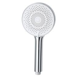 Душевая лейка Olives D185 округлая, 3 режима, пластик, цвет хром, для душа/ванной, душевой, универсальная, стандартная