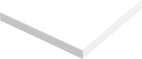 Экран BAS ABS 100х100 см, акриловый, белый, на магнитных застежках, (подходит для душевого поддона BAS Essentia  100х100 см) квадратный