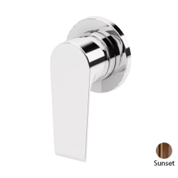 Смеситель для душа Cezares Nautic, встраиваемый, однорычажный, без излива, керамический, латунь, внутренний (скрытый монтаж), цвет Sunset