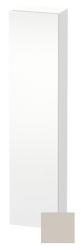 Пенал Duravit DuraStyle, 40x24x180 см, подвесной, (левый), с дверцей, с полкой, со стеклянными полками, цвет: серо-коричневый/белый матовый, в ванную комнату
