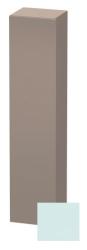 Пенал Duravit DuraStyle, 40x36x180 см, подвесной, (левый), с дверцей, с полкой, со стеклянными полками, цвет: светло-голубой/базальт, в ванную комнату