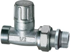 Клапан запорный прямой Far 1/2" М24х19 нр с уплотнением EPDM FV 1311 C12