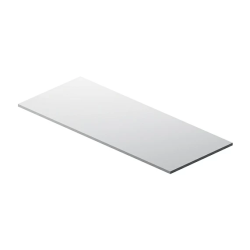 Столешница под раковину AM.PM Func 120, 120х1,6х50 см, ЛДСП, прямоугольная, цвет белый матовый, для накладной раковины/умывальника/рукомойника, с отверстием, на тумбу