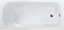 Ванна VAGNERPLAST ARONIA 150x70 пристенная, акрил, цвет- белый, (без гидромассажа, рамы, сифона, фронтальной панели), прямоугольная