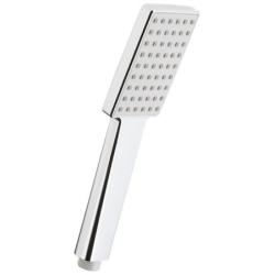 Лейка душевая KFA Armatura LOGON, ручная, прямоугольная, с 1- режимом, хром/пластик, ручная лейка, для душа/ванной, ручной душ