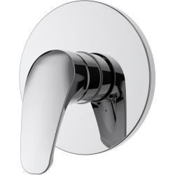 Смеситель для душа Orange OneLife, встраиваемый, однорычажный, без излива, керамический, полимерный, цвет хром