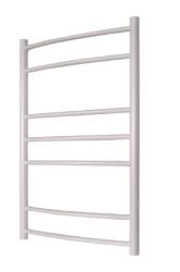 Полотенцесушитель MELODIA Classica Eco 50*80 П7, нержавеющая сталь, водяной, цвет белый, боковое подключение 