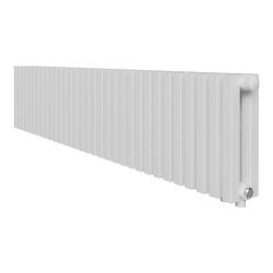 Радиатор Royal Thermo Shift R22 VC2180 стальной 2 трубчатый, 38 секций, нижнее подключение, для отопления квартиры, дома, водяные, мощность 2394 Вт, настенный, цвет белый RAL9016