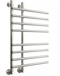 Полотенцесушитель Двин L primo 80/15, водяной (1"-3/4"-1/2" К1  Полированный), универсальное подключение, нержавеющая сталь, настенный, форма лесенка, цвет хром, к отоплению и ГВС, для отопления, обогрева в ванной