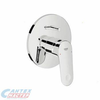 Смеситель для ванны Grohe Europlus II однорычажный встраиваемый 19536002