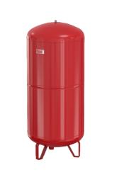 Бак расширительный Flamko Flexcon RM 200 л, 3-10 бар, цвет красный, с заменяемой мембраной, на ножках, на пол, вертикальный, мембранный, накопительный, напольный, для воды, антифриза, системы водяного отопления закрытого типа