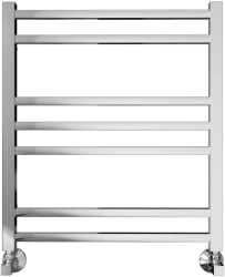 Полотенцесушитель Aquatek Альтаир водяной П7 500х600 мм хром, нержавеющая сталь, лесенка, подключение нижнее