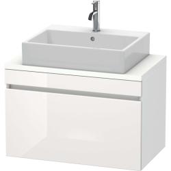 Тумба/шкафчик для консоли/столешницы Duravit DuraStyle под раковину 30х54,8х51,2 см, подвесная, ДСП, цвет: белый глянец/белый матовый, 1 выдвижной ящик, прямоугольная