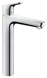 Смеситель для раковины Hansgrohe Focus 230 однорычажный, фиксированный, длина излива 18,5 см, керамический, латунь, цвет хром, без донного клапана