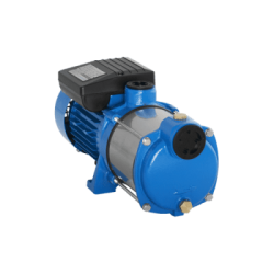 Насос поверхностный Aquario AMH-80-4P многоступенчатый, напор 40 м, 950 Вт, расход 70 л/мин 220В, центробежный, однофазный, для подачи чистой воды, корпус нержавеющая сталь 2880