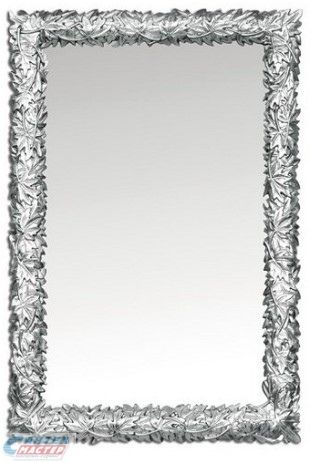 Зеркало Boheme Natura 525 80x120 настенное серебро