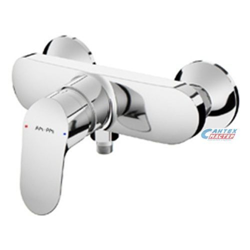 Смеситель для душа Am.Pm Like однорычажный, керамический, настенный, без излива/шланга/лейки, латунь хром