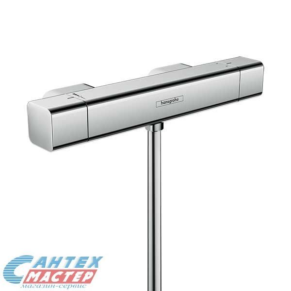 Смеситель для душа Hansgrohe Ecostat E ВМ термостатический, хромированный, настенный, без излива/шланга/лейки, латунь хром