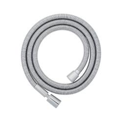 Шланг для душа Aqueduc 150-180 см 1/2"вн.х1/2"вн. Turn-free мелкая гофра, нержавеющая сталь, защита от перекручивания, цвет хром (блистер) 346348