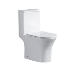 Унитаз-компакт Olives Vortex Sierra универсальное направление выпуска, напольный, режим смыва Торнадо, с быстросьемным сиденьем микролифт, дюропласт, безободковый, антивсплеск, цвет белый