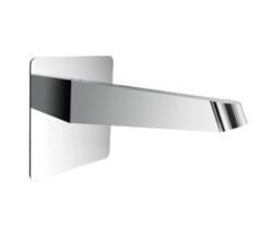 Кронштейн для тропического душа Raglo R470.33, цвет хром, 248 мм, встраиваемый, прямоугольный, для ванной, нержавеющая сталь 