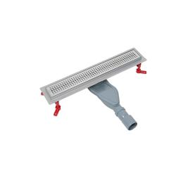 Водоотводящий желоб (Трап) IDDIS Perfex 500 мм, с перфорированной решеткой, цвет хром, горизонтальный выпуск и сифоном 360°, комбинированный затвор, выпуск 40/50 мм 975B5SB20DZ