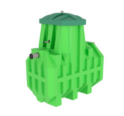 Септик Ergobox 5 (Эргобокс) Компакт станция биологической очистки,для частного дома, дачи (5 чел)