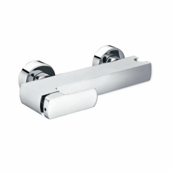 Смеситель для душа Excellent Pride, однорычажный, настенный, керамический, без излива, латунь, без душевого комплекта, цвет хром