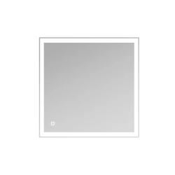 Зеркало BelBagno 60х60 см, с LED/ЛЕД-подсветкой, квадратное, без антизапотевания, выключатель сенсорный, для ванны, навесное/подвесное/настенное