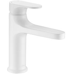 Смеситель для раковины/умывальника Boheme Spectre, однорычажный, неповоротный, керамический картридж, длина излива 127 мм, латунь, цвет белый матовый