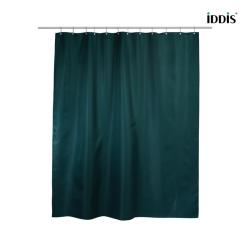 Шторка Iddis Decor полиэстер, цвет зеленый с рисунком «вафля», 2000x1800 мм покрытие водоотталкивающее D29P218i11