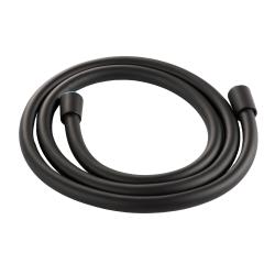 Шланг для душа WasserKRAFT Abens, 150 см, 1/2” и 1/2”  для душа/лейки/ванны, без лейки, внутренняя резьба, ПВХ, цвет черный матовый
