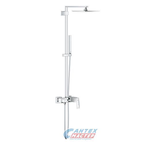 Душевая система Grohe Euphoria Cube 230 со смесителем без излива хром 23147001