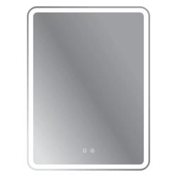 Зеркало BelBagno 60х80 см, с LED/ЛЕД-подсветкой, прямоугольное, с голосовым управлением, выключатель сенсорный, для ванны, навесное/подвесное/настенное