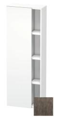 Пенал Duravit DuraStyle, 50x24x140 см, подвесной, (левый), с дверцей, с закрытыми/открытыми полками, цвет: сосна терра/белый матовый, в ванную комнату