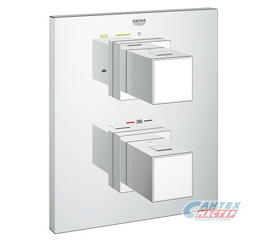 Смеситель для ванны Grohe Grohtherm Cube скрытого монтажа термостатический хром 19958000