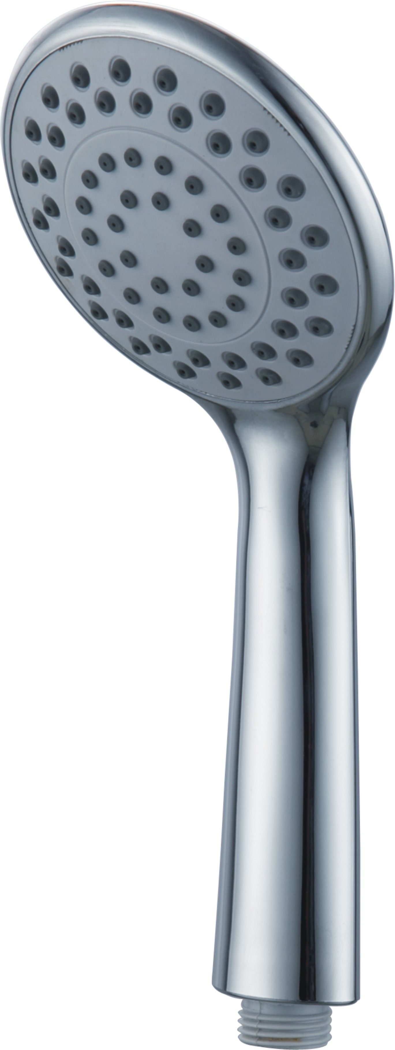 Лейка душевая HAIBA настенная, круглая, с 1 режимом, хромированная/пластмассовая, ручная, для душа/ванной