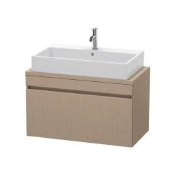 Тумба под раковину для консоли/столешницы Duravit DuraStyle 90х54,8х51,2 см, подвесная, ДСП, цвет: лен, 1 выдвижной ящик, прямоугольная