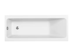 Ванна Cersanit Crea 170х70 акриловая, цвет- белая, (без гидромассажа, рамы, сифона, фронтальной панели) прямоугольная, левосторонняя/правосторонняя, левая/правая, универсальная