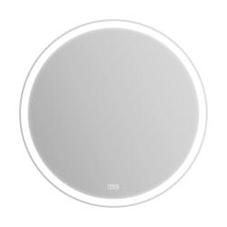 Зеркало BelBagno 80х80 см, с LED/ЛЕД-подсветкой, круглое, с подогревом, выключатель сенсорный, для ванны, навесное/подвесное/настенное