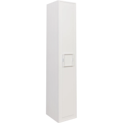 Пенал La Fenice Cubo 30, 30х30х161 см, подвесной, (правый/левый/универсальный), 1 распашная дверца, цвет белый матовый, в ванную комнату